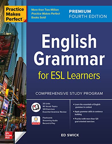 English Grammar for ESL Learners (Practice Makes Perfect) von McGraw-Hill Education